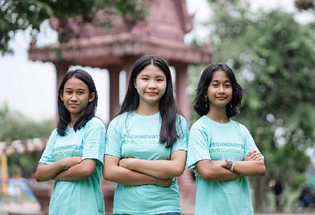 The Ministry of Education urges girls to join 'Technovation Cambodia'